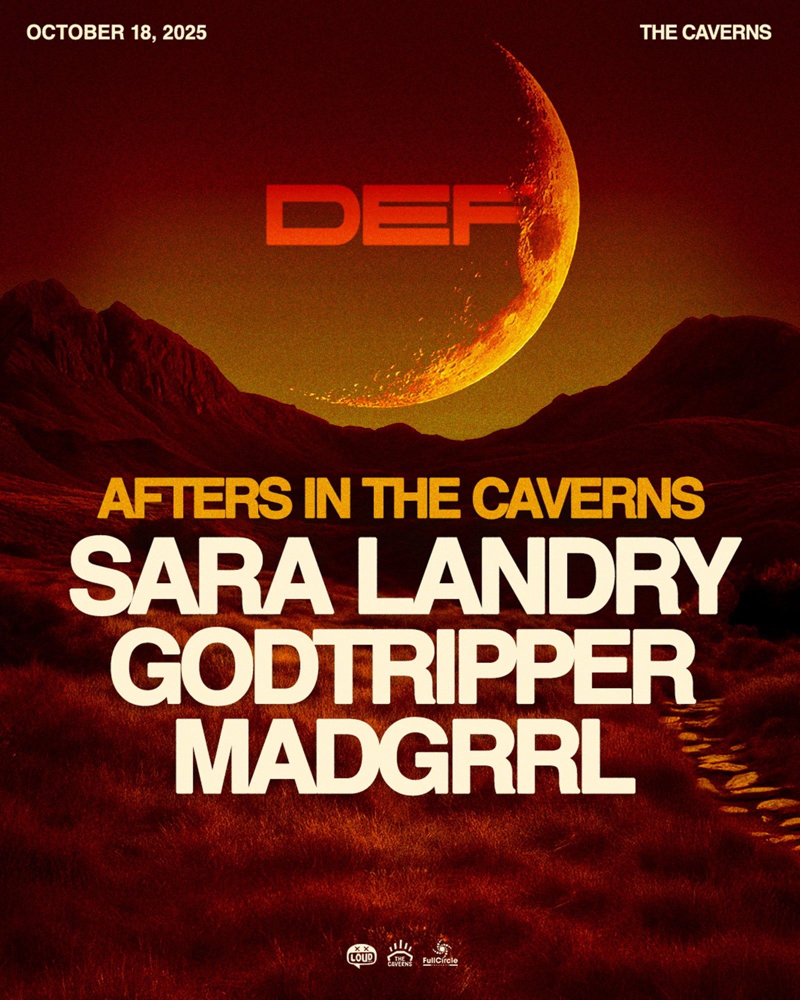 SARA LANDRY at DEF CAVERNS